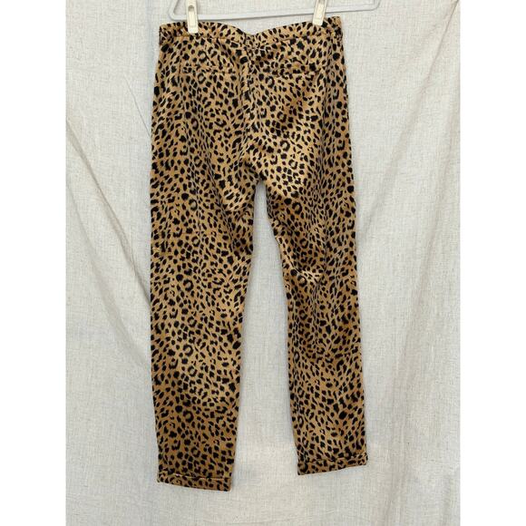 Scotch & Soda Leopard Print Tailored Trousers Pants Size Small - Picture 4 of 10